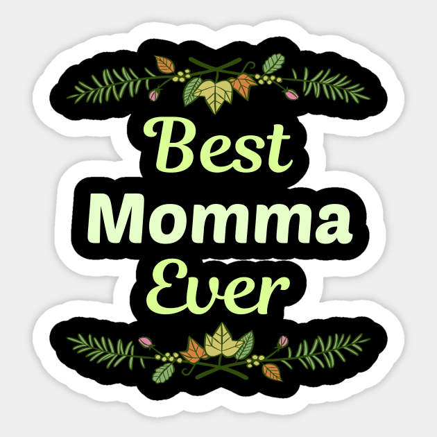 Family Leaf Momma Sticker by blakelan128